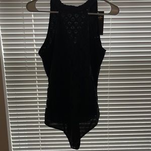 NanaMacs Black Lace Bodysuit